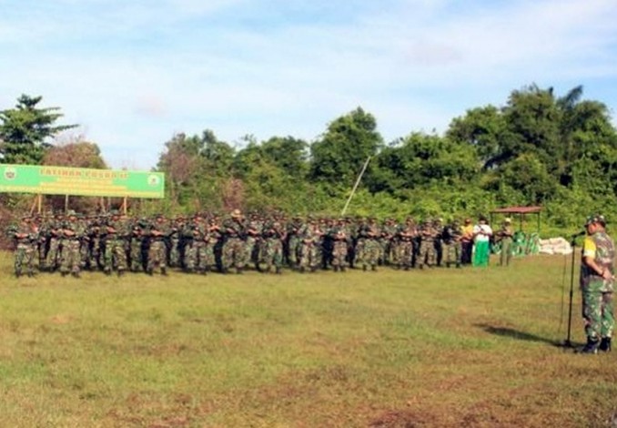 Batalyon Infanteri 132/BS Gelar Latihan Gladi Posko  II