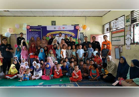 Rumah Zakat Gelar Indonesia Mendongeng ke-7 di Pulau Birandang