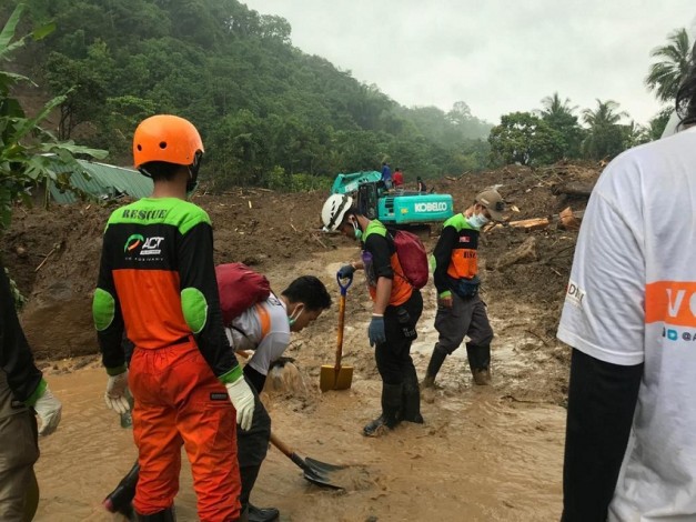 ACT Sudah Dirikan Posko Kemanusiaan Sejak Hari Pertama Bencana Longsor Gowa