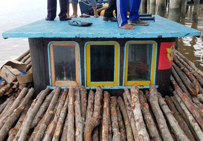 Bea Cukai Bengkalis Tetapkan Nakhoda Kapal Sebagai Tersangka Kasus Penyelundupan Kayu Bakau