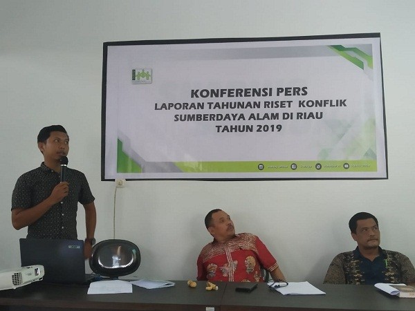 Konflik Sumber Daya Alam di Riau Meningkat, Scale Up Nilai Pemerintah Abai