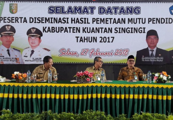 Kepala LPMP Riau Puji Kepedulian Pemkab Kuansing Terhadap Dunia Pendidikan