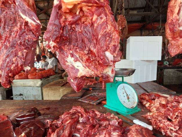 Permintaan Meningkat, Harga Daging Sapi di Meranti Tembus Rp160.000 Per Kilogram