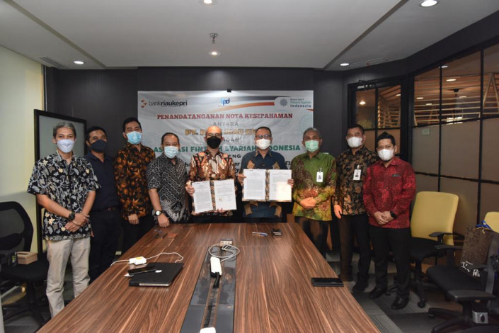 Bank Riau Kepri dan AFSI Berkolaborasi terkait Financial Teknologi Syariah