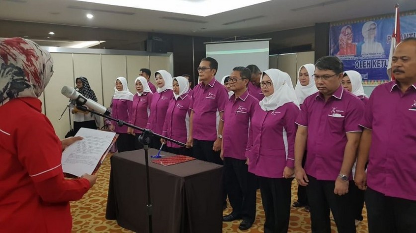 Septina Primawati Dikukuhkan Sebagai Ketua Persani Riau