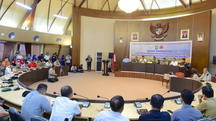 Telat Tetapkan Status Siaga, Seluas 1.870 Hektar Lahan Terbakar di Riau
