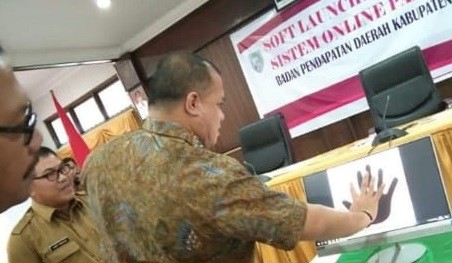 Pertama di Riau, Bapenda Inhu Launching Aplikasi Seroja