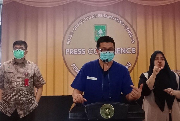 Kabar Baik, Empat Hari Tak Ada Kasus Positif Covid-19 di Riau, 80 Pasien Dinyatakan Sembuh