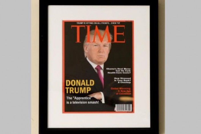 Foto Trump di Sampul Majalah Time Jadi Masalah