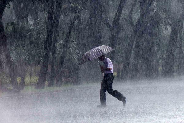 Malam Ini Hujan Disertai Petir dan Angin Kencang Guyur Riau