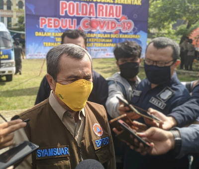 Satu ASN Pemprov Riau Positif Covid-19, Gubernur Bakal Buat Kebijakan Jam Kerja ASN