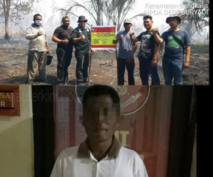 Oknum ASN Pelaku Pembakaran Lahan 20 Hektare di Bengkalis Dituntut 8 Bulan Penjara