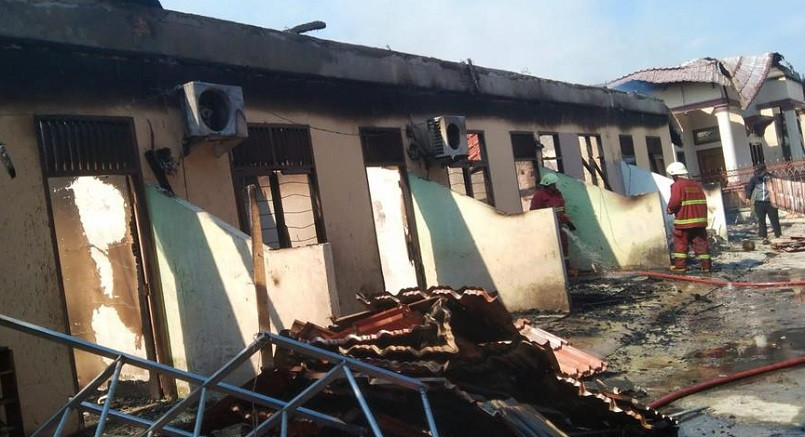 6 Unit Rumah di Tobek Godang Terbakar, Diduga karena Arus Pendek Listrik