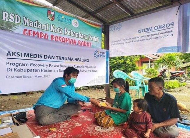 Dewan Apresiasi Aksi Kemanusiaan RSD Madani Pekanbaru di Pasbar