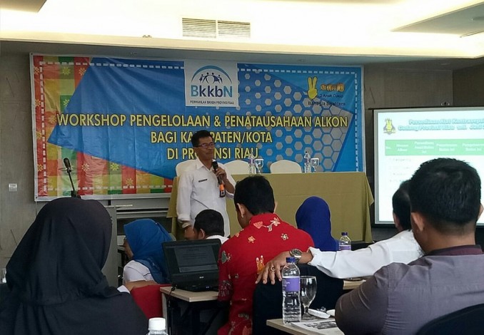 BKKBN Gelar Workshop Pengelolaan Alkon di Riau