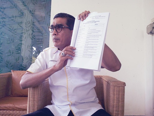 Digugurkan sebagai Calon Ketua Golkar Pekanbaru, Parisman Nilai SC Tak Netral
