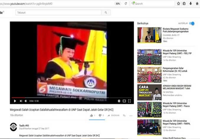Sekarang Megawati Selip Lidah Ucap Shallallahu Alaihi Wa Sallam
