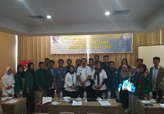 BNN Riau Gelar Penyuluhan Narkoba bagi Mahasiswa Riau