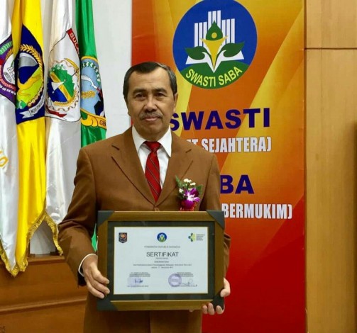 Satu-satunya di Riau, Siak Raih Penghargaan Kota Sehat