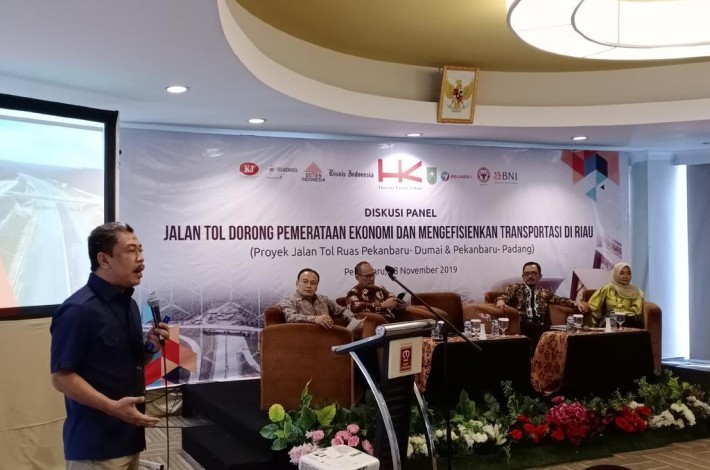 Progres Jalan Tol Pekanbaru-Dumai 85 Persen, Maret 2020 Ditargetkan Tuntas