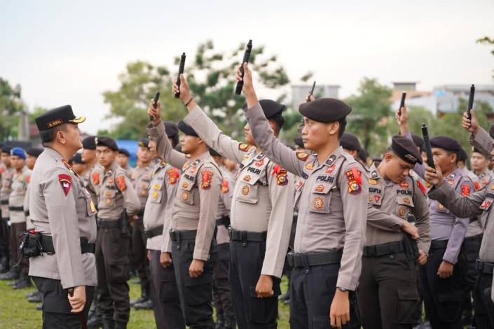 Kapolda Riau Ingatkan Antisipasi Potensi Kerawanan Saat Kampanye