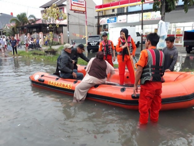 Dinas PUPR Janji Tuntaskan Persoalan Banjir di Pekanbaru