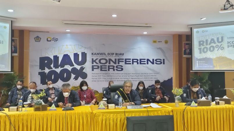 Lampaui Target, Penerimaan Pajak Kanwil DJP Riau Tembus 100 Persen