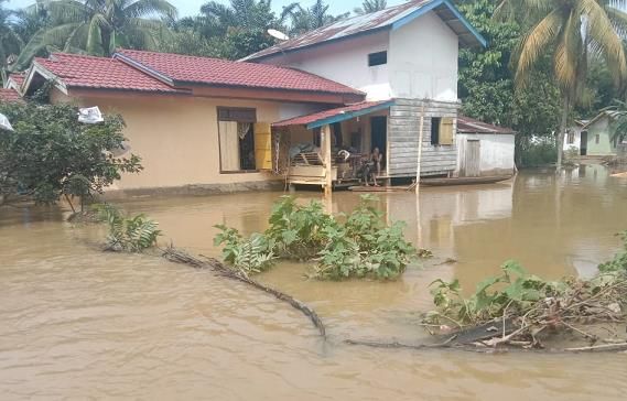 Giliran Kecamatan Kepenuhan dan Tandun Dilanda Banjir, Bonai Darussalam Siap-siap