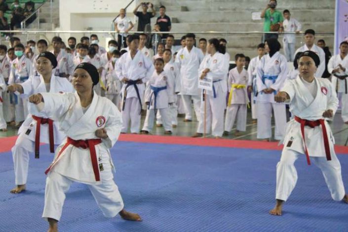Diikuti 263 Karateka, Kejurda Lemkari Riau Siap Cetak Atlet Berprestasi
