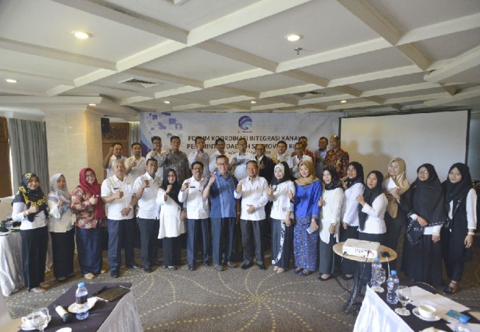 Kominfo Kuansing Hadiri Forum Koordinasi Integrasi Kanal Pemerintah Daerah se-Riau