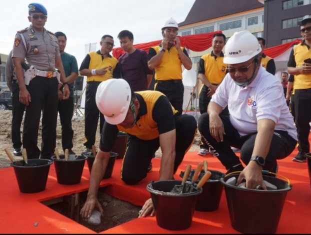 Polda Riau Bangun Masjid di Gedung Baru