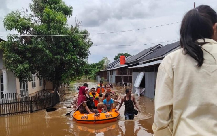 BPBD Riau Siapkan Logistik untuk Korban Banjir