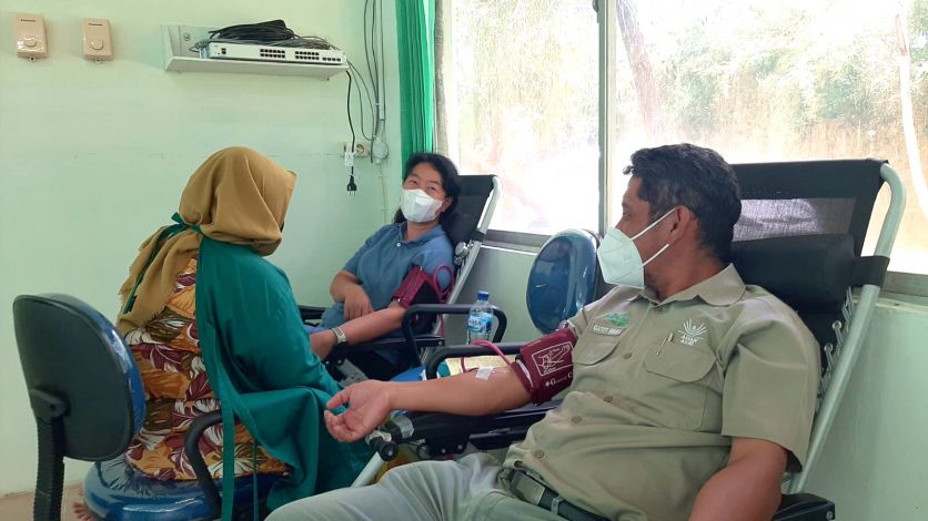 Peduli Sesama, Karyawan PT Inti Indosawit Subur Rutin Lakukan Donor Darah