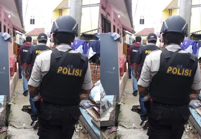 Kaget Bertemu Polisi di Kampung Dalam, IRT Buang Sabu Berbungkus Iqra