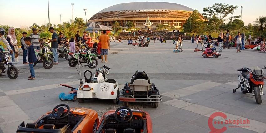 Kawasan Stadion Utama Jadi Primadona Masyarakat Pekanbaru untuk Bermain