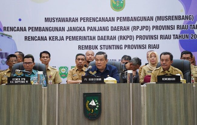 Pj Gubri: Stunting di Riau Turun selama 10 Tahun Terakhir