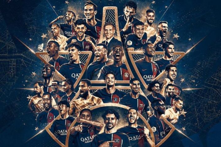 PSG Juara Liga Prancis 2023/2024