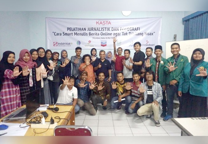 Sukses Digelar, Pelatihan Jurnalistik dan Fotografi KASTA Riau Disambut Antusias Pers Kampus