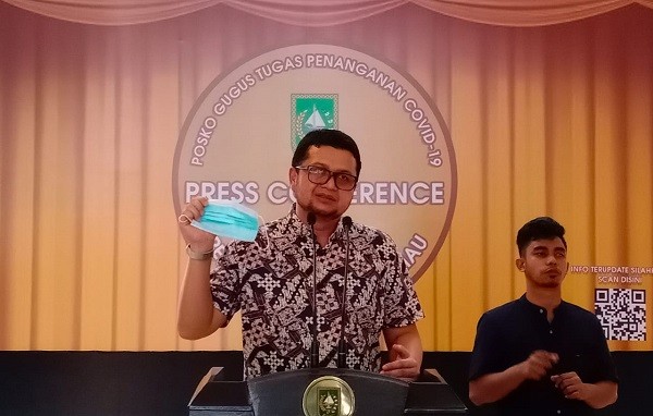 Setelah 4 Hari Nihil, Hari Ini Terjadi Penambahan 6 Kasus Positif Covid-19 di Riau dari Meranti