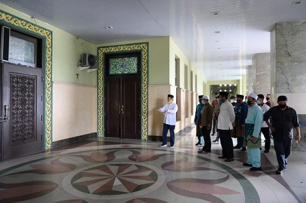 Gubri Ingin Masjid Raya Annur Jadi Contoh Penerapan Protokol Kesehatan Covid-19