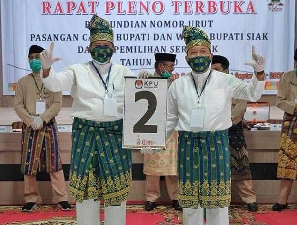 Gubri Bakal Lantik Bupati dan Wakil Bupati Siak 21 Juni Mendatang