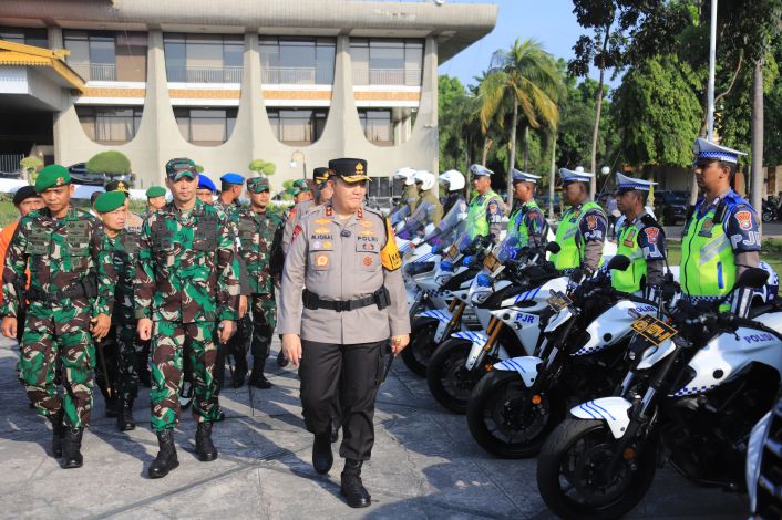 1.266 Personel Amankan Kunjungan Presiden ke Riau