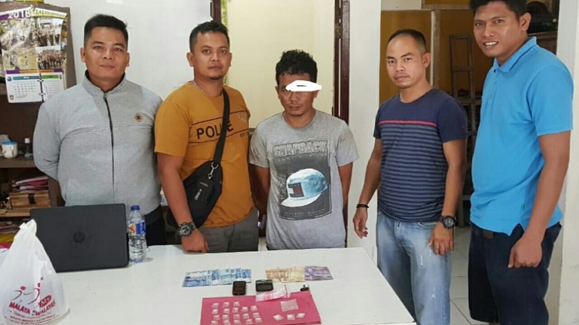 Polisi Geledah Ruko yang Sering Dijadikan Tempat Transaksi di Tapung, Ini Hasil Tangkapannya