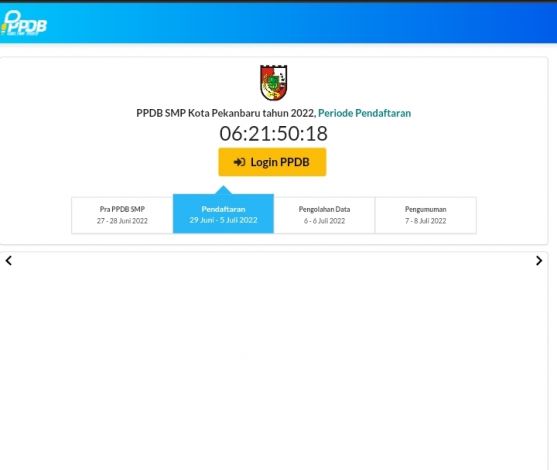 PPDB Online SMP Negeri di Pekanbaru Dibuka Hari Ini, Berikut Link Pendaftarannya