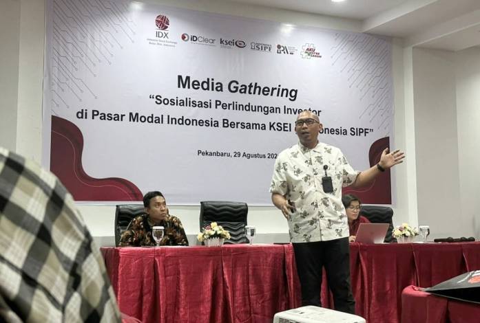 Hingga Juni Investor Pasar Modal di Riau Capai 87.429 SID, Terbanyak Pekanbaru