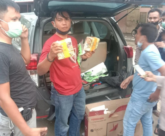 Polresta Pekanbaru Gagalkan Peredaran 13 Kg Sabu dan 10.000 Butir Pil Ekstasi