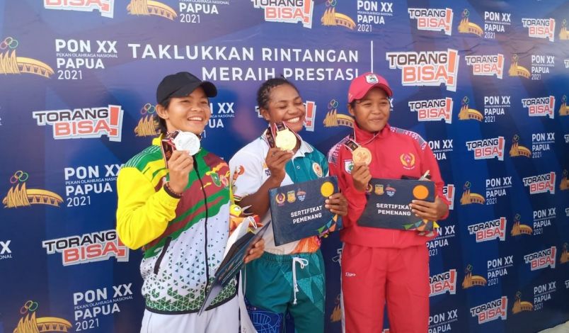 Selisih 5 Detik, Pedayung Putri Riau Raudani Fitri Sumbang Medali Perak