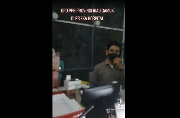 Video Pria Marah-marah di RS Eka Hospital Pekanbaru Beredar, Security Buat Laporan ke Polisi