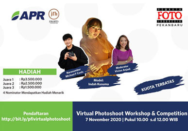 PFI Pekanbaru Taja Virtual Photoshoot Workshop & Competition, Yuk Ikutan