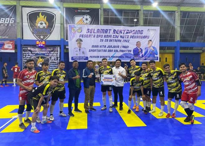 Baru Dibentuk, Tim Futsal Muflihun FC Juarai Dua Turnamen Sekaligus